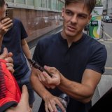 Ardon Jashari est arrivé mercredi à Milan KEYSTONE/AP/Marco Ottico